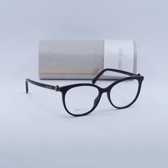 Final Price! Jimmy Choo JC309 0DXF 00 Black Eyeglasses 53mm main image 9